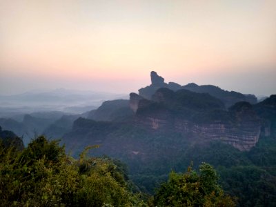 Sunrise from Shaoyin Pavilion 3