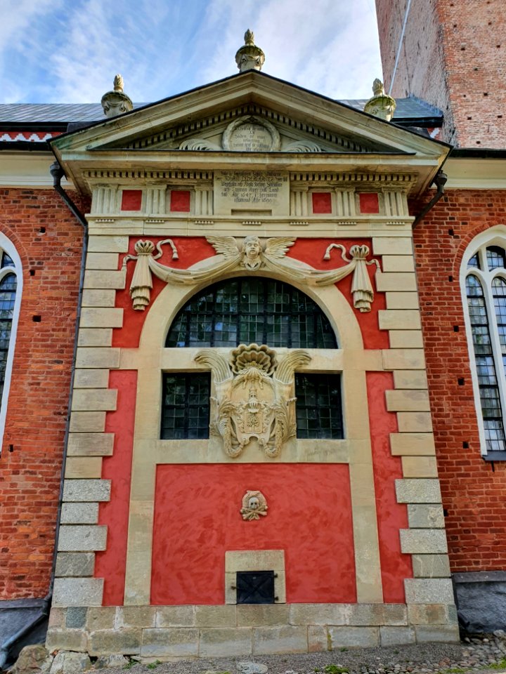 Strängnäs domkyrka gravkor gavel