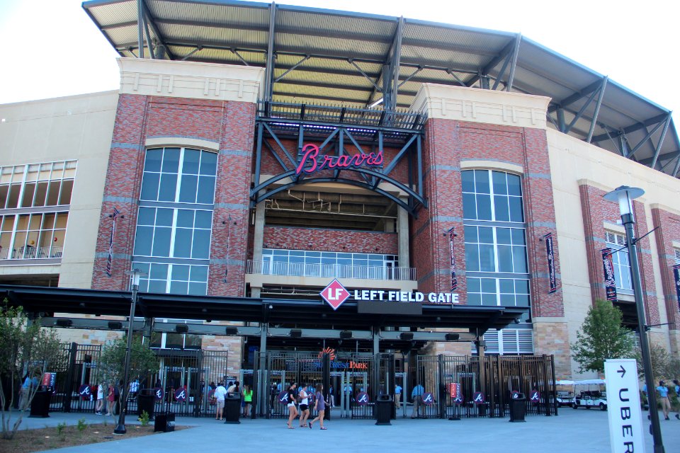 Suntrust Park LF gate, May 2017