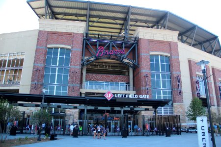 Suntrust Park LF gate, May 2017