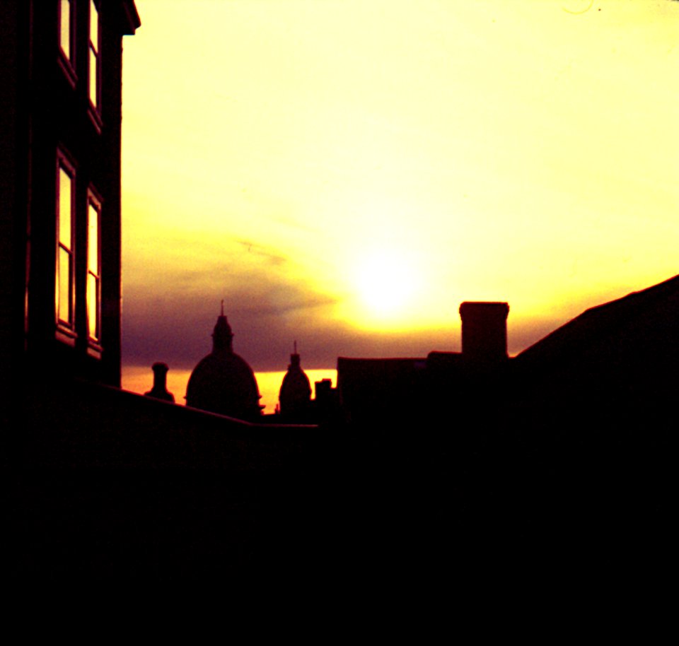 Sunset in Polish Hill, 2000-05-13