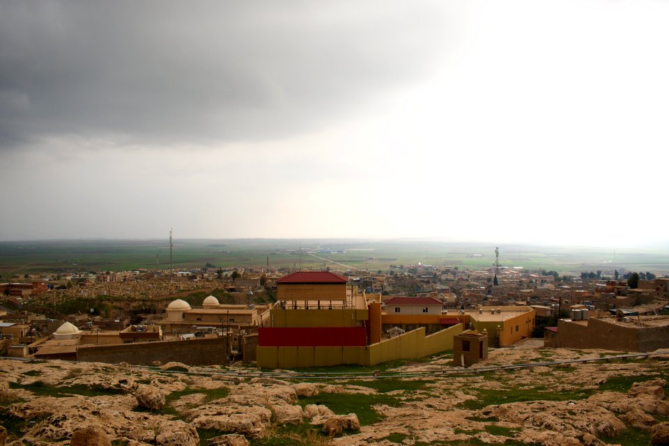 Sunset over a stormy alQosh 14