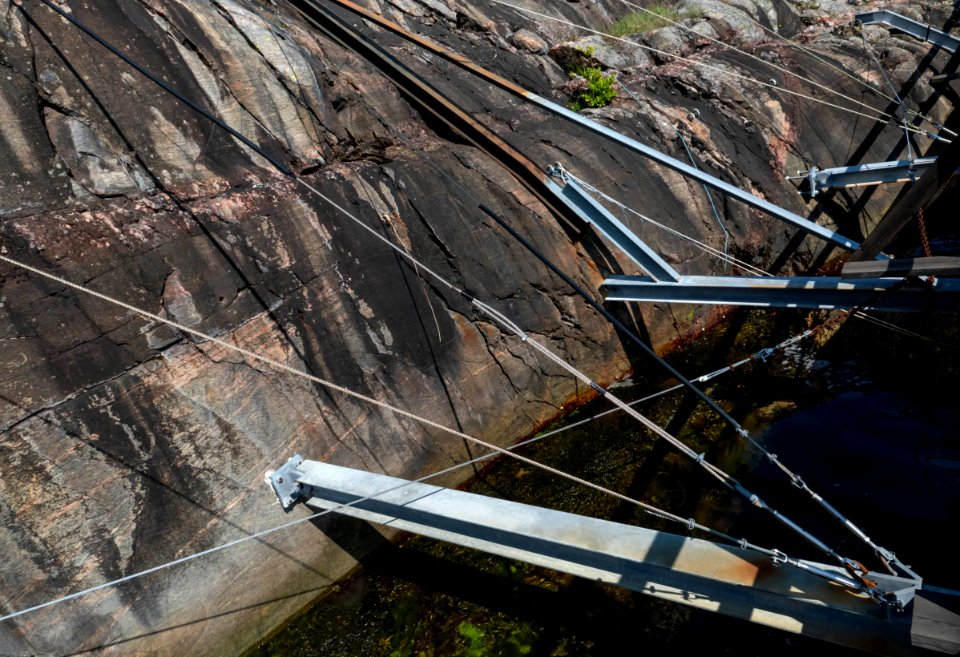 Supports for the north jetty in Sämstad harbor 1 photo