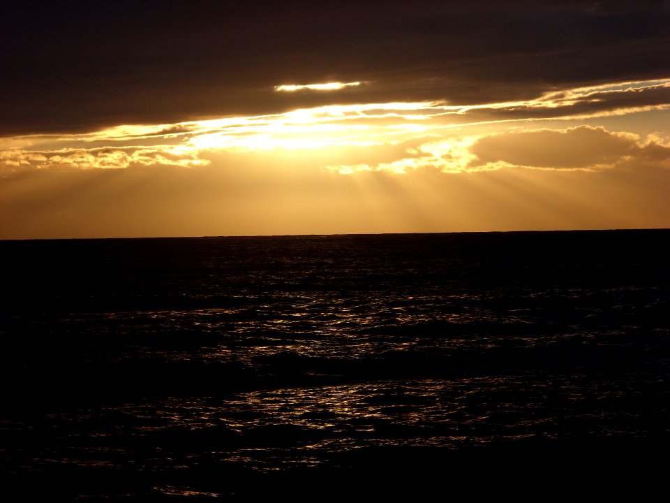 Sunset near Taranto, Italy
