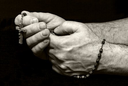 Hands religion faith