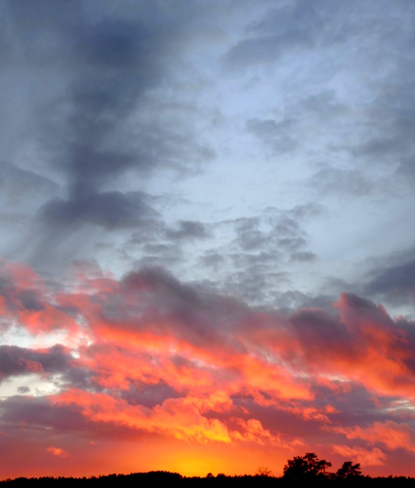 Sunset over Gåseberg 2