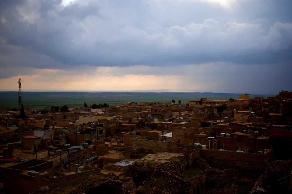 Sunset over a stormy alQosh 05