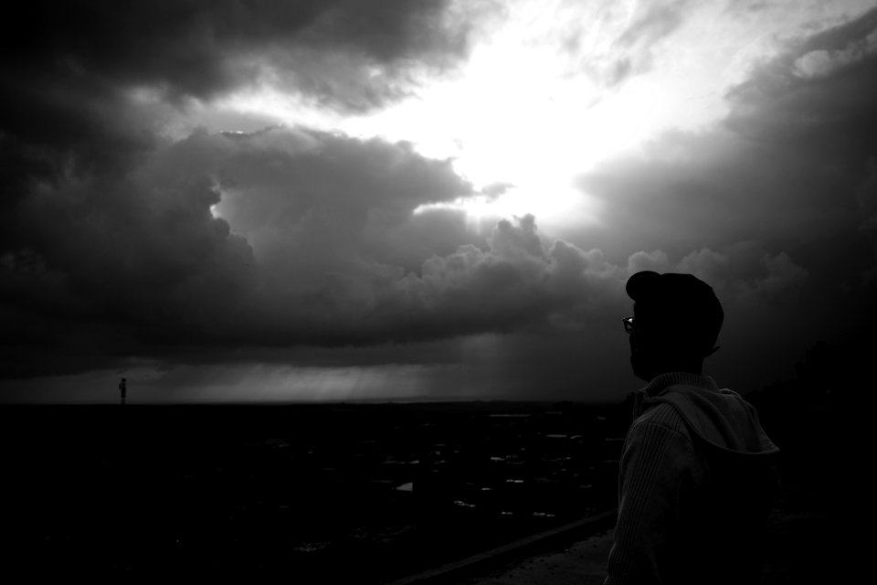 Sunset over a stormy alQosh 06