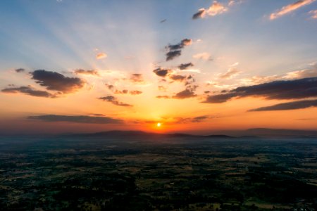 Sunset Over The Plains (172390633)