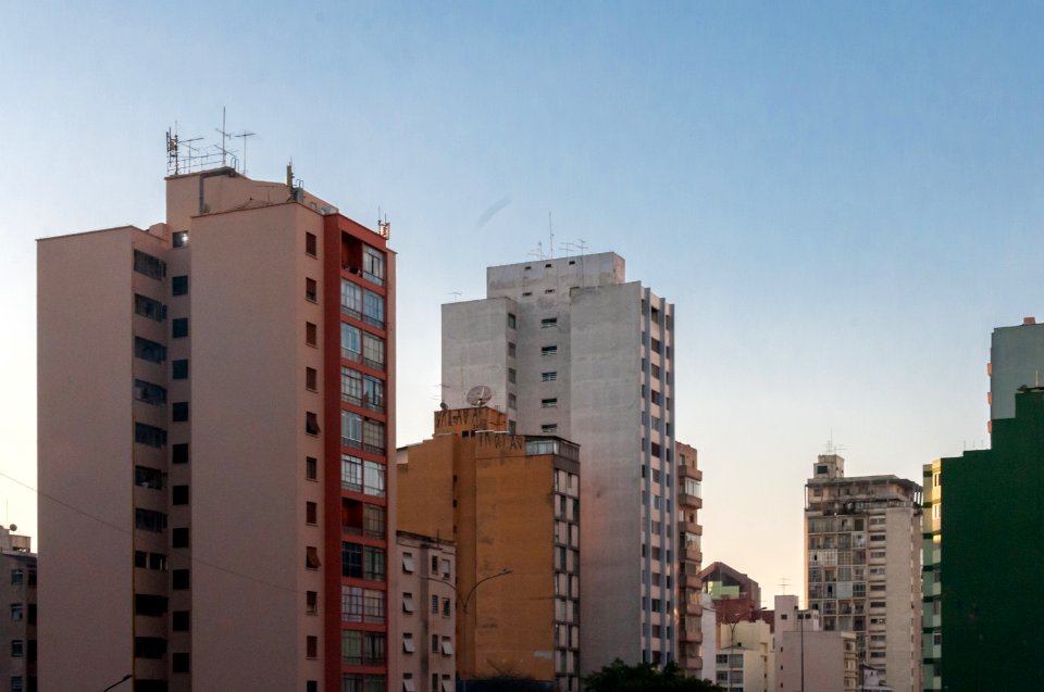 Sunset in São Paulo