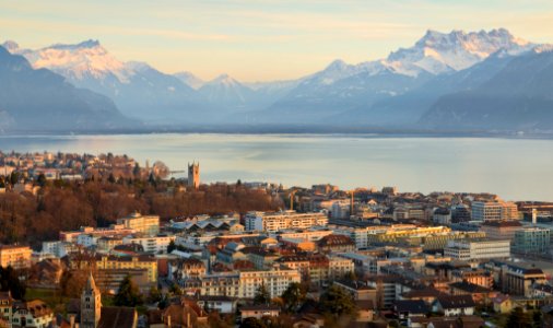 Sunset Over Vevey (200319971)