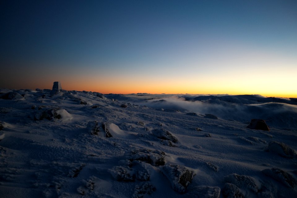 Sunrise views from the summit of Mount Kosciuszko, Kosciuszko National Park 07