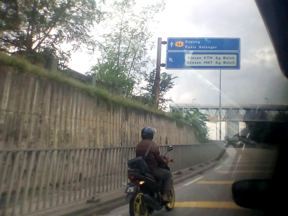 Sungai Buloh-Kepong Road Sign