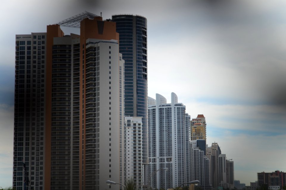 Sunny Isles Beach skyline from the north, 2016