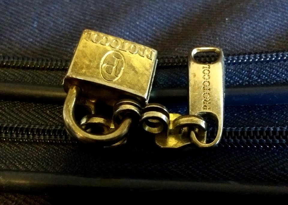 Suitcase lock photo