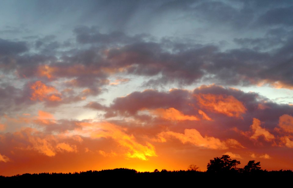 Sunset over Gåseberg 1