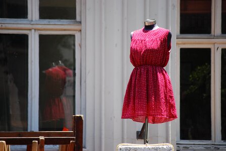 Dress shop mannequin