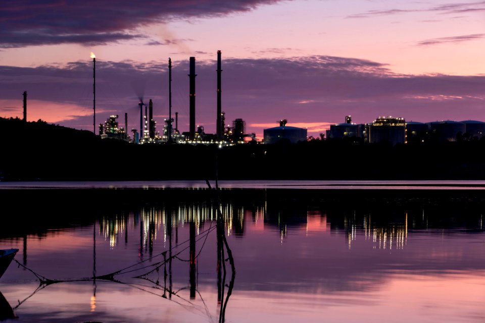 Sunset over Trommekilen from Norrkila 7