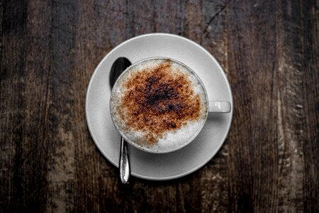 Cup drink espresso