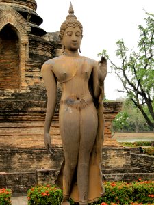 Sukhothaï - statue photo