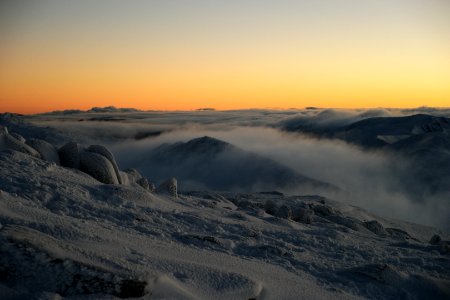 Sunrise views from the summit of Mount Kosciuszko, Kosciuszko National Park 14