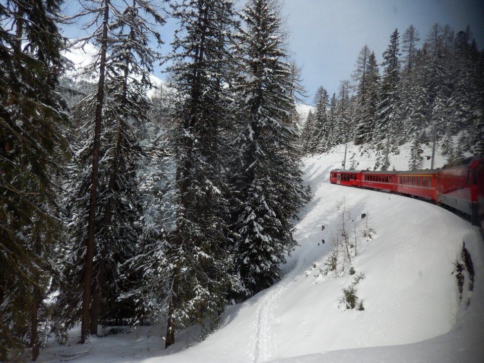 Rhaetian railways graubünden ferrovia retica