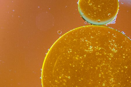Texture macro oil