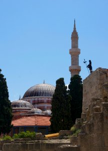 Suleiman mosque Knight Rhodes photo