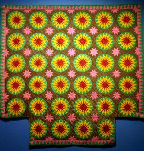 Sunburst by Mrs. Ephraim Scott, born 1802, Philadelphia, Pennsylvania, 1856 - Museum of Fine Arts, Boston - DSC02683