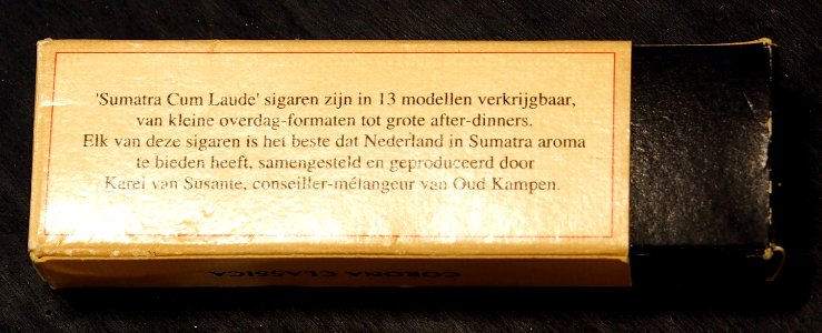 Sumatra Cum Laude sigar box, pic2