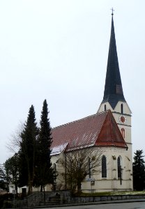 Sulzbach a Inn, Stephanskirche v SO, 2