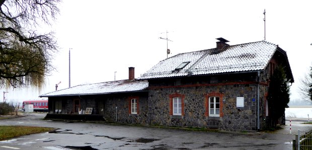 Sulzbach a Inn, Bahnhof v NW, 1