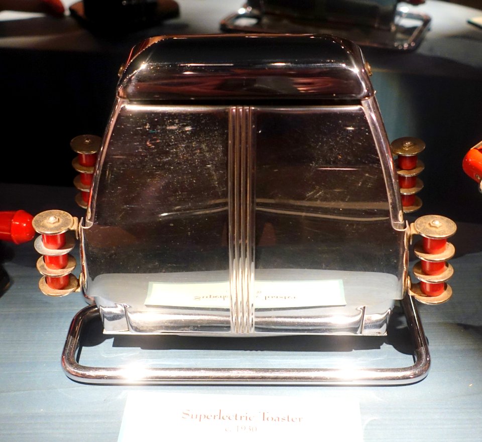 Superelectric Toaster, c. 1930 - Museum of Science and Industry (Chicago) - DSC06896