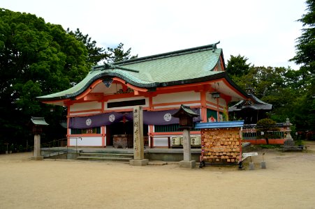 Sumiyoshi-jinja (Akashi), haiden