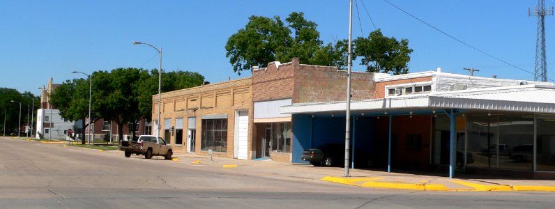 Superior, Nebraska W side Commercial Ave N of 3rd St