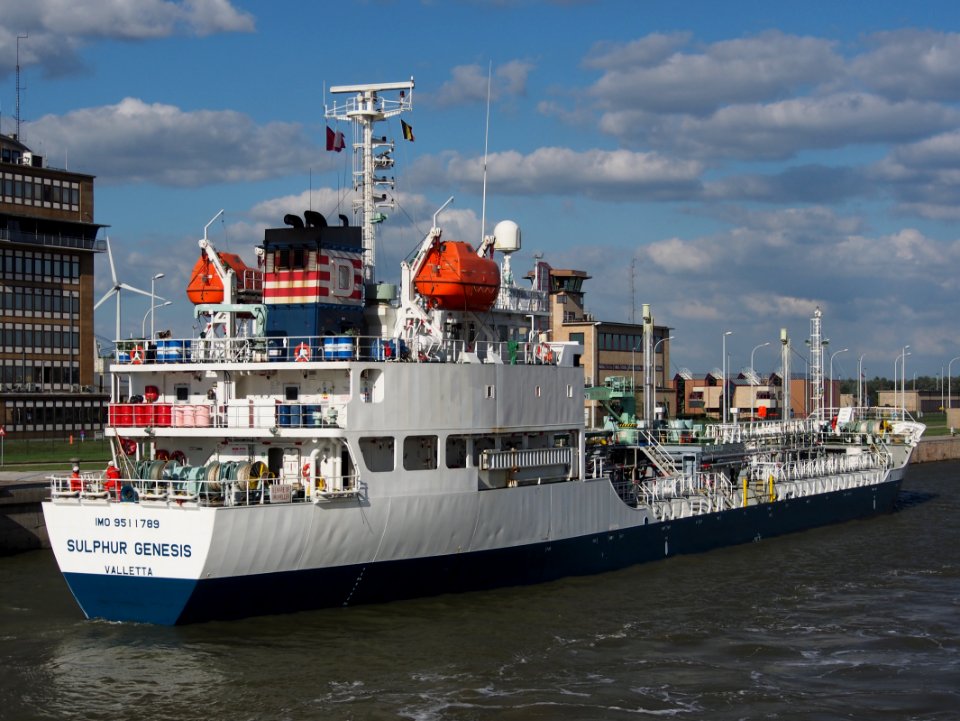 Sulphur Genesis - IMO 9511789, Berendrechtsluis pic4