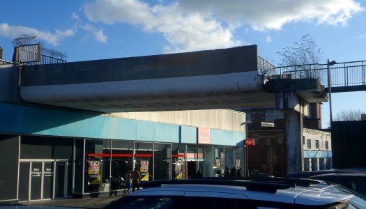 Surviving Section of former Tricorn Centre, Portsmouth (November 2017) (1)