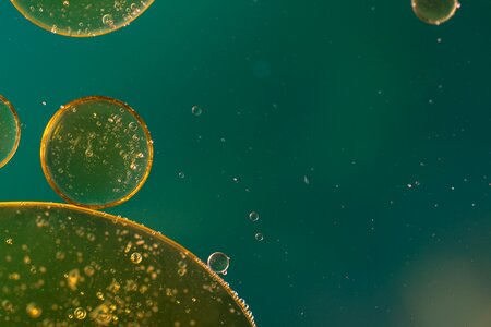 Texture macro oil