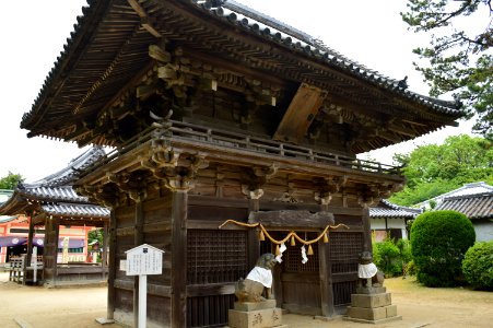 Sumiyoshi-jinja (Akashi), roumon-1