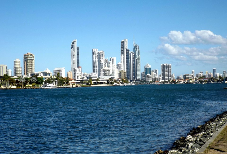 Surfers Paradise and Nerang River