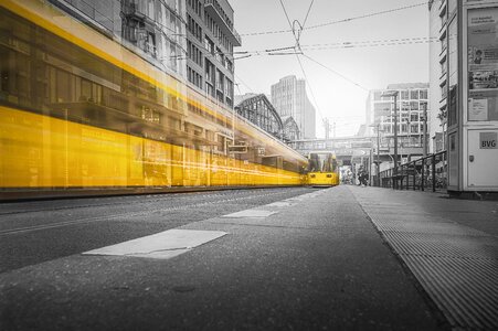 Tram berlin friedrichstrasse photo