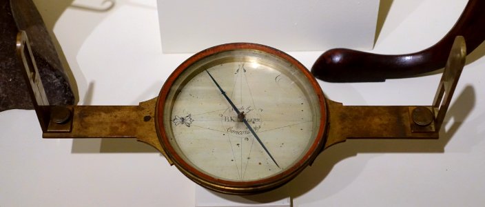 Surveying compass, Concord Museum - Concord, MA - DSC05828