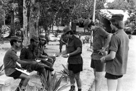Suriname, Surinaamse leger Nederlandse en Surinaamse soldaten, Bestanddeelnr 927-8362