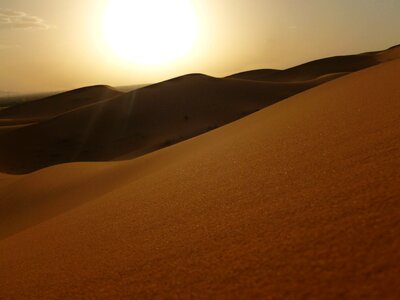 Morocco sahara erg chebbi