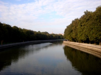 Svisloch river in Minsk - 4 - 2014 AD