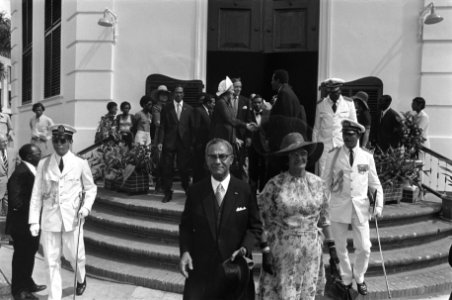 Suriname onafhankelijkheid op 2511 etc souvereiniteitsoverdracht in Hervormd, Bestanddeelnr 928-3019