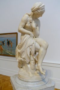 Susanna by Francesco Fabj-Altini, 1894 - Galleria nazionale d'arte moderna - Rome, Italy - DSC05154