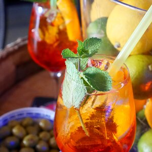 Mint olives tropical