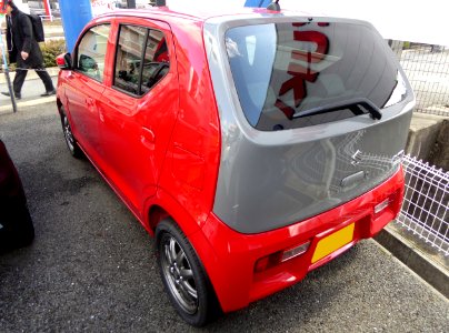 Suzuki ALTO X 2-tone backdoor (HA36S) rear