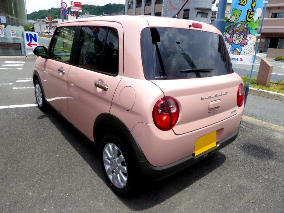 Suzuki ALTO Lapin X (HE33S) rear